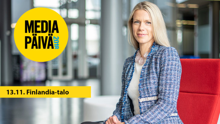 Erja Yläjärvi keskustelee Mediapäivässä internetin iloista ja kiroista.